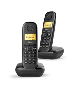 Gigaset Schnurloses A 270 A Duo Telefon 3,81 Cm Beleuchtetes Display Schwarz -Elektronikpunkt fcc526419ae696a2d4b7ebb5f6885dea