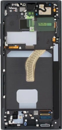 Samsung LCD Display Kompletteinheit GH82-27488A / GH82-27489A Für Galaxy S22 Ultra 5G Schwarz / Phantom Black -Elektronikpunkt fe62bdb02058cf926bb79eb0832ae1bc