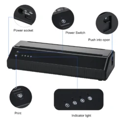 Thermodrucker Drahtlos BT Fototester Papierdrucker Tragbar 203DPI Tattoo Transfer 23 Thermodrucker Drahtlos BT Fototester Papierdrucker Tragbar 203DPI Tattoo Transfer -Elektronikpunkt fec1001b2657aa1f81cf51aca8f2b632