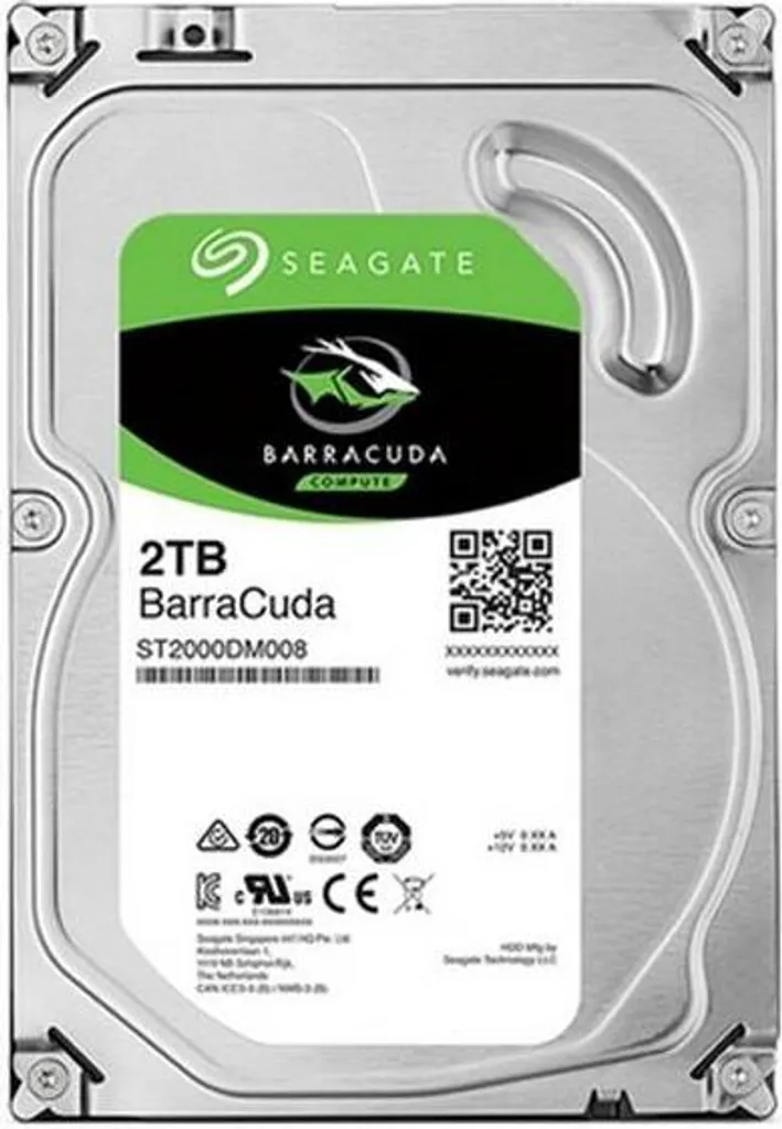 Seagate Barracuda ST2000DM008 - Festplatte - 2 TB - SATA 6Gb/s 6 Seagate Barracuda ST2000DM008 - Festplatte - 2 TB - SATA 6Gb/s – Bild 4
