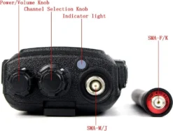 Retevis RT21 Walkie Talkie Professional, Funkgerät Mit Großer Reichweite, Tragbarer Handheld-Transceiver 1100 MAh Wiederaufladbares 2-Wege-Radio Für Nothilfe, Rettung (Schwarz, 2 Stück) -Elektronikpunkt fef0116596eadd2589721de1cb7c019a